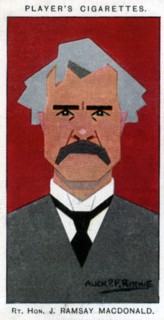Ramsay MacDonald, British Prime Minister, 1926.Artist: Alick P F Ritchie