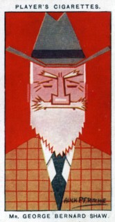 George Bernard Shaw, Irish playwright, 1926.Artist: Alick P F Ritchie