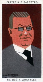 John Wheatley, Scottish politician, 1926.Artist: Alick P F Ritchie