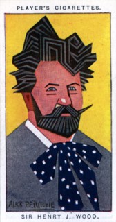 Sir Henry Joseph Wood, British conductor, 1926.Artist: Alick P F Ritchie