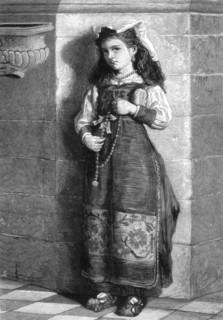 'A Good Catholic', 1875.Artist: William Baxter Fyfe
