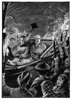 'Mr Gladstone's visit to Taymouth Castle', Perthshire, Scotland, c1879. Artist: Unknown