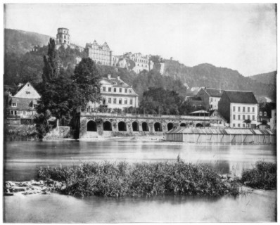 Heidelberg Castle, Germany, late 19th century.Artist: John L Stoddard