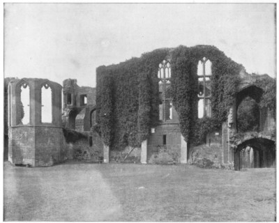 Kenilworth Castle, England, late 19th century.Artist: John L Stoddard