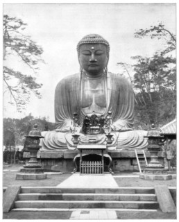 The Great Bronze Buddha, Japan, late 19th century. Artist: John L Stoddard