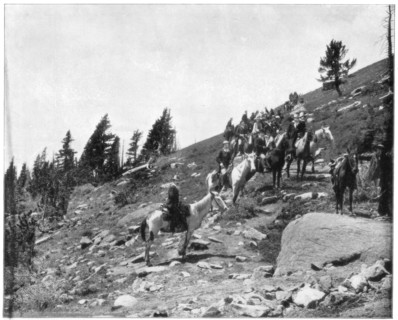 Windy Point, Pike's Peak, Colorado, late 19th century.Artist: John L Stoddard