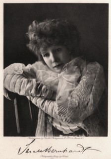 Sarah Bernhardt, French actress, 1901.Artist: Art Photogravure Co