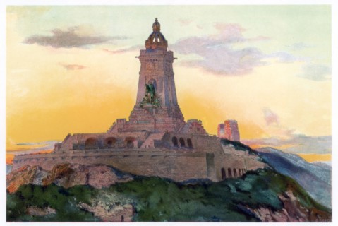 Monument to Kaiser Wilhelm I, (1897), 1900. Artist: Unknown