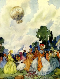 An early attempt at conquering the air, 18th century, (late 19th century). Artist: Unknown