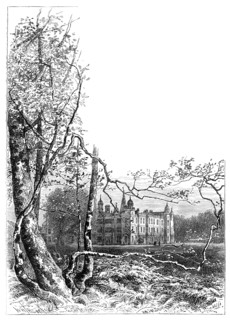 Burleigh House gardens, Stamford, Lincolnshire, 1900. Artist: Unknown
