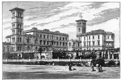 Osborne House, Isle of Wight, 1900. Artist: Unknown
