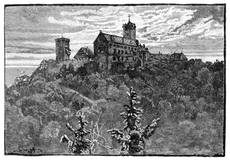 The Castle of Wartburg, 1900. Artist: Unknown