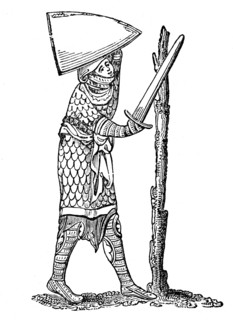 The Pel Quintain, 14th century, (1883). Artist: Unknown