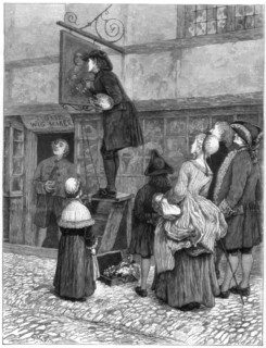 'Restoring the Sign', 1873.Artist: T Green