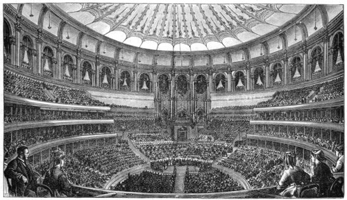 Opening of the Royal Albert Hall, London, 29 March 1871, (1900). Artist: Unknown