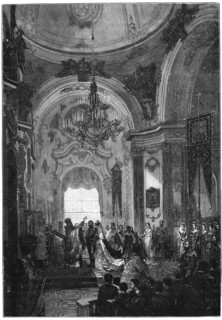 Marriage of the Duke and Duchess of Edinburgh, 23 January 1874, (1900).Artist: N Chevalier
