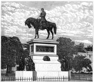 The Albert Memorial, Charlotte Square, Edinburgh, 1900. Artist: Unknown