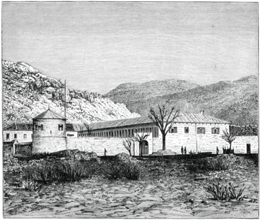 Old palace, Cettigne, Republic of Montenegro, 1900. Artist: Unknown