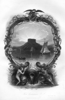 Fort Connanicut, Rhode Island, 1855. Artist: Unknown