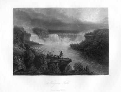 Niagara Falls, 1855. Artist: Unknown
