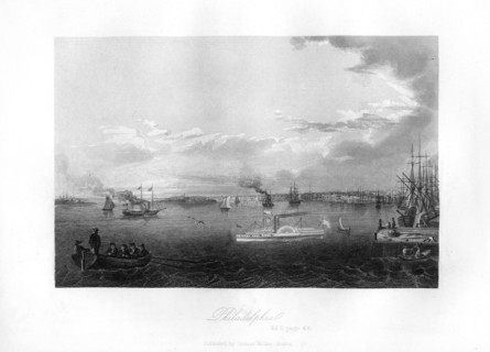 Philadelphia, 1855. Artist: Unknown