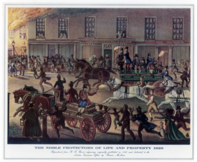 'The Noble Protectors of Life and Property', 1820.Artist: R Reeves