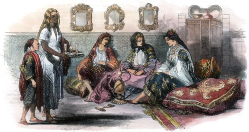 Algerian women, 1857. Artist: Unknown