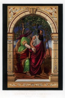 'A Stained and Painted Glass Window', 19th century.Artist: John Burley Waring