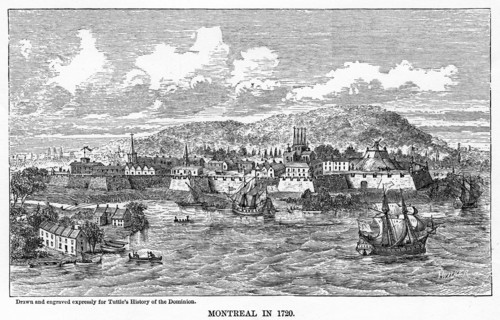 'Montreal in 1729', (1877). Artist: Unknown