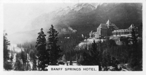 Banff Springs Hotel, Alberta, Canada, c1920s. Artist: Unknown