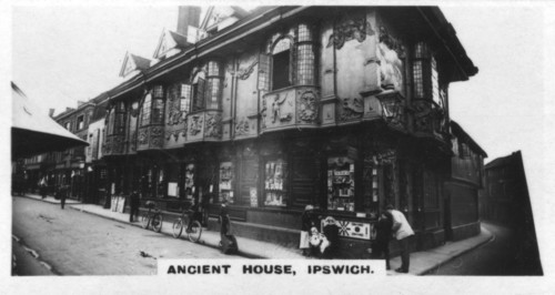 'Ancient House, Ipswich', Suffolk, c1920s. Artist: Unknown