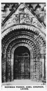 'Norman Porch, Adel Church, Leeds', c1920s. Artist: Unknown
