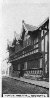 Ford's Hospital, Coventry, West Midlands, c1920s. Artist: Unknown
