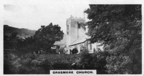 'Grasmere Church', Wordsworth's burial place, Cumbria, c1920s. Artist: Unknown
