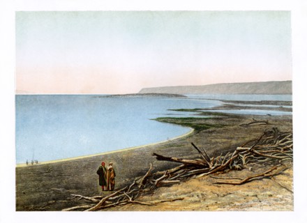 The Dead Sea, c1870.Artist: W Dickens