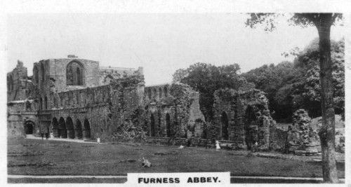 Furness Abbey, Cumbria, c1920s. Artist: Unknown