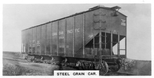 Steel grain car, Canada, c1920s. Artist: Unknown
