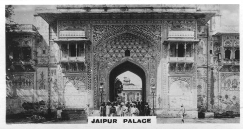 Jaipur Palace, India, c1925. Artist: Unknown