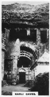 Karli Caves, India, c1925. Artist: Unknown