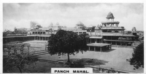 Panch Mahal, Fatehpur Sikri, Agra, India, c1925. Artist: Unknown