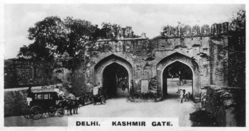 Kashmir Gate, Delhi, India, c1925. Artist: Unknown