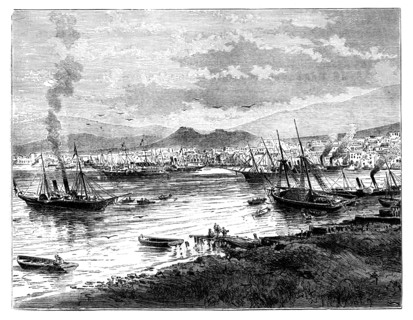 Piraeus, Athens, Greece, c1888. Artist: Unknown