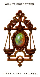 Libra, The Balance, 1923. Artist: Unknown