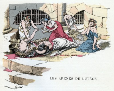 'The Arenas of Lutetia', c1870-1950.Artist: Ferdinand Sigismund Bac