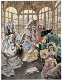'The emigration during the revolution, 18th century', c1880-1950.Artist: Ferdinand Sigismund Bac