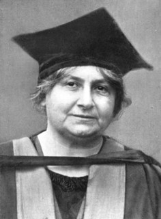 Dr Maria Montessori (1870-1952), Italian philosopher, 1926. Artist: Unknown