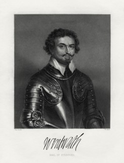 Thomas Wentworth, 1st Earl of Strafford (1593-1641), 19th century. Artist: W Holl