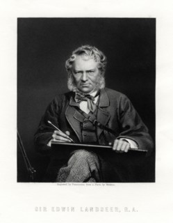 Sir Edwin Henry Landseer (1802-1873), British painter, 19th century. Artist: W Holl
