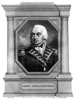 Admiral Cuthbert Collingwood (1750-1810), 1st Baron Collingwood, 1837.Artist: Warren