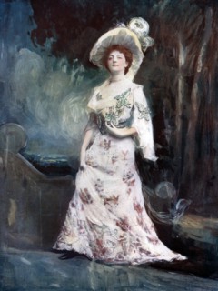 Maesmore Morris in Change, the Idol, c1902. Artist: Unknown